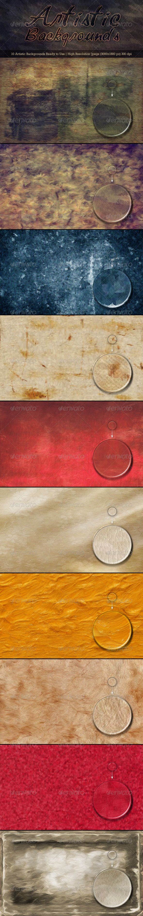 Artistic Backgrounds